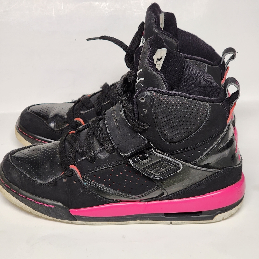 Youth Air Jordan Flight 45 High Top Shoes Size 6.5Y